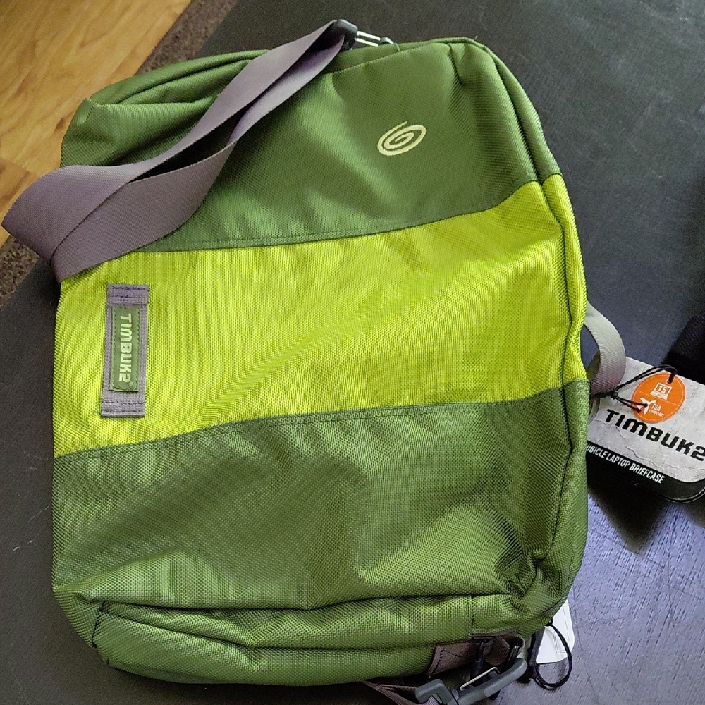 Timbuk2 Two-Tone Green Messenger Bag